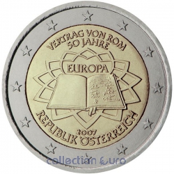 areaeuro coin of Euro 2€ 2007
