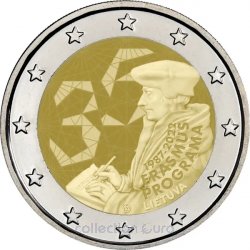 Area Euro coin of Euro 2€ 2022