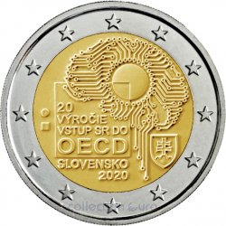 Commemorative coin of Euro 2€ 2020