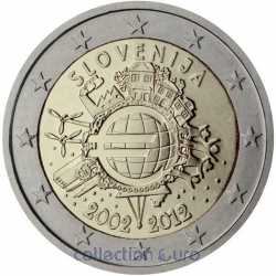 Coin Area Euro Slovenia 2012