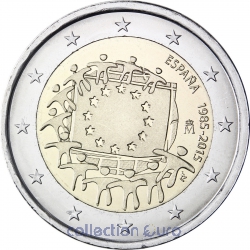 Coin Area Euro Spain 2015